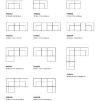 Bild von Montana Paradigm Sofa Modul Puf B: 88 cm - Kvadrat/Re-Wool 218