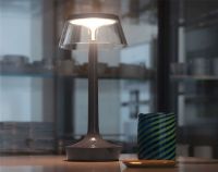 Bild von FLOS Bon Jour Unplugged H: 27 cm - Sturmgrau