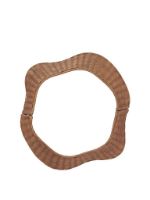 Bild von Ferm Living Drape Geflochtener Weihnachtsbaumständer B: 53 cm - Naturrattan