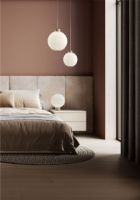 Bild von Le Klint Modell 180 Pendelleuchte Klein Ø: 22 cm - Hell Eiche/Weiß