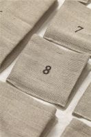 Bild von Ferm Living Kiefer Adventskalender Maxi 125x90 cm - Baumwolle/Natur