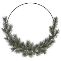 Bild von House Doctor HDWinterkranz Ø: 23 cm - Weiß