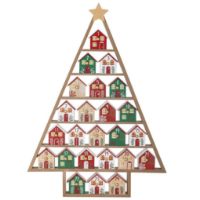 Bild von Bloomingville Calvin Kalender H: 61,5 cm - Holz/Mehrfarbig