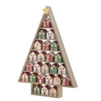 Bild von Bloomingville Calvin Kalender H: 61,5 cm - Holz/Mehrfarbig