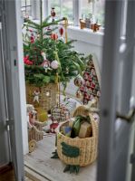 Bild von Bloomingville Calvin Kalender H: 61,5 cm - Holz/Mehrfarbig