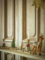 Bild von Bloomingville Dasher Deko-Kerzenständer, Länge: 87 cm – Mehrfarbig