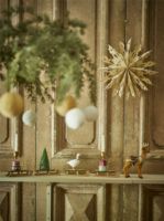 Bild von Bloomingville Dasher Deko-Kerzenständer, Länge: 87 cm – Mehrfarbig