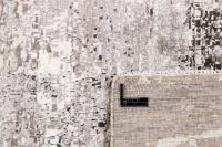 Bild von Rezas Seduction Teppich 240x170 cm - 040174 Elfenbein Schwarz