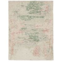 Bild von Rezas Eternity Palms Teppich 240x170 cm - ZNH-56 Pastellsilber/Rosa