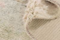 Bild von Rezas Eternity Palms Teppich 240x170 cm - ZNH-56 Pastellsilber/Rosa