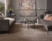 Bild von Rezas Landscape Fields Teppich 240x170 cm - Beige