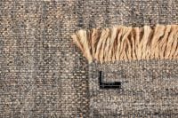 Bild von Rezas Nordic Nature Teppich 250x350 cm - Dunkelgrau