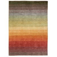 Bild von Rezas Leafs Teppich 240x170 cm - Baumwolle/Mehrfarbig