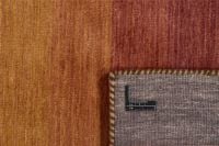 Bild von Rezas Leafs Teppich 240x170 cm - Baumwolle/Mehrfarbig