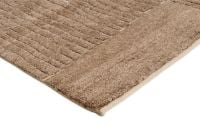 Bild von Rezas Landscape Fields Teppich 240x170 cm - Braun