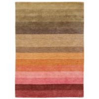 Bild von Rezas Leafs Teppich 240x170 cm - Baumwolle/Mehrfarbig