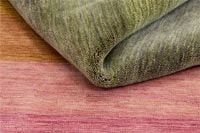 Bild von Rezas Leafs Teppich 240x170 cm - Baumwolle/Mehrfarbig