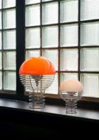 Bild von Verpan Wire Tragbare Lampe H: 25 cm - Aluminium/Weiß