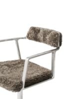 Bild von Vipp Limited Edition 452 Drehbare Stolgleiter SH: 44,5 cm - Curly 07/Umbra