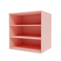 Bild von Montana Mini 1004 Modul mit horizontalen Regalböden 35x35 cm - 167 Ruby