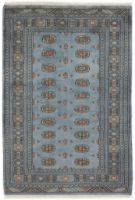 Bild von Rezas 3-lagiger Teppich 139x203cm - Blau