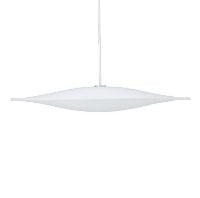 Bild von Piet Hein Sinus 550 Pendelleuchte LED 10,5 W Ø: 55 cm – Opal/weißes Kabel