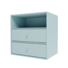 Bild von Montana Mini 1006 Modul mit 2 Schubladen 35x35 cm - 148 Flint