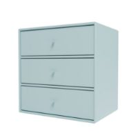 Bild von Montana Mini 1007 Modul mit 3 Schubladen 35x35 cm - 148 Flint