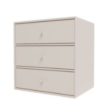 Bild von Montana Mini 1007 Modul mit 3 Schubladen 35x35 cm - 168 Ton