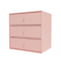 Bild von Montana Mini 1007 Modul mit 3 Schubladen 35x35 cm - 167 Ruby