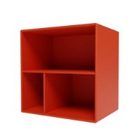 Bild von Montana Mini 1102 Modul mit Regalböden 35x35 cm - 145 Hagebutte
