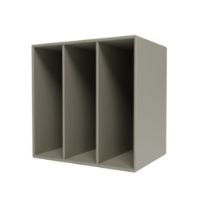 Bild von Montana Mini 1104 Modul mit vertikalen Regalböden 35x35 cm - 144 Fenchel