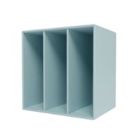 Bild von Montana Mini 1104 Modul mit vertikalen Regalböden 35x35 cm - 148 Flint