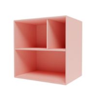Bild von Montana Mini 1302 Modul mit Regalböden 35x35 cm - 167 Ruby