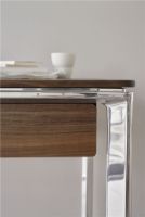 Bild von Vipp 430 Studio Schreibtischschublade 29x56 cm - Aluminium/Walnuss

