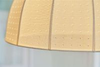 Bild von Handgefertigter Mollis-Anhänger, Ø 50 cm, Material: Polyester/Weiß