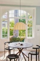 Bild von Handgefertigter Mollis-Anhänger, Ø 65 cm, Material: Polyester/Weiß