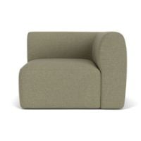 Bild von FDB Furniture L47 Korinth Ecksofa rechts, Breite: 93 cm – Präriegrün