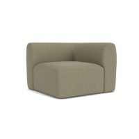 Bild von FDB Furniture L47 Korinth Ecksofa rechts, Breite: 93 cm – Präriegrün