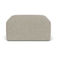 Bild von FDB Furniture L47 Korinth Pouf Modulsofa B: 80 cm - Hellgrau