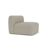 Bild von FDB Furniture L47 Korinth Mittelmodul-Sofa B: 80 cm - Hellgrau