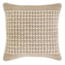 Bild von Rezas Moderner Kissenbezug 50x50 cm - Bomuld/Weißgrau