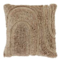 Bild von Rezas Moderner Kissenbezug 50x50 cm - Bomuld/Braun