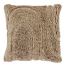 Bild von Rezas Moderner Kissenbezug 50x50 cm - Bomuld/Braun