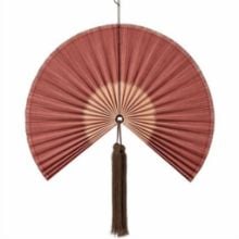 Bild von Bloomingville Jaime Wanddekoration 70x75 cm - Pink Bamboo