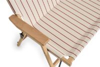 Bild von HAY Outdoor Market Klappsofa B: 117 cm - Beige/Rot gestreift