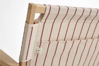 Bild von HAY Outdoor Market Klappsofa B: 117 cm - Beige/Rot gestreift