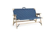 Bild von HAY Outdoor Market Klappsofa B: 117 cm - Blau/Beige gestreift