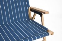 Bild von HAY Outdoor Market Klappsofa B: 117 cm - Blau/Beige gestreift