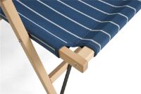 Bild von HAY Outdoor Market Klappsofa B: 117 cm - Blau/Beige gestreift